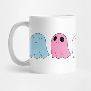 Trans Pride Ghosts Mug